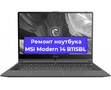 Замена hdd на ssd на ноутбуке MSI Modern 14 B11SBL в Перми